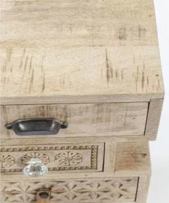 Kare Design Puro Butterfly Lipastp -Huonekalu kauppa komoda puro butterfly 65x66 cm naturalna 8