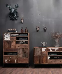 Kare Design Rodeo Senkki, Lipasto 3 Ovea, 4 Laatikkoa