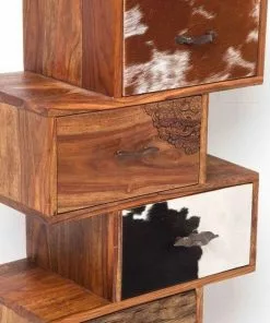 Kare Design Rodeo Zick Zack Lipasto 6 Laatikkoa -Huonekalu kauppa komoda rodeo zick zack 50x120 cm drewniana 3