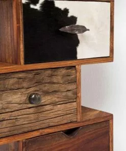 Kare Design Rodeo Zick Zack Lipasto 6 Laatikkoa -Huonekalu kauppa komoda rodeo zick zack 50x120 cm drewniana 4