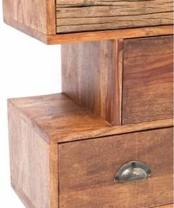 Kare Design Rodeo Zick Zack Lipasto 6 Laatikkoa -Huonekalu kauppa komoda rodeo zick zack 50x120 cm drewniana 6