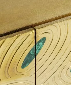 Kare Design Saragossa Senkki 150x80cm -Huonekalu kauppa komoda saragossa 150x80 cm zlota zielony malachit 8