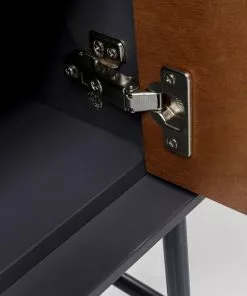 Kare Design Selina Senkki 160x75cm -Huonekalu kauppa komoda selina 160x75 cm ciemnoszara front orzech 11