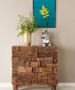 Kare Design Shanti Surprise Puzzle Nature Senkki 2 Ovea -Huonekalu kauppa komoda shanti surprise puzzle mango 90x90 cm drewniana 13