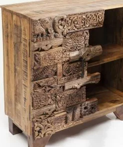 Kare Design Shanti Surprise Puzzle Nature Senkki 2 Ovea -Huonekalu kauppa komoda shanti surprise puzzle mango 90x90 cm drewniana 6