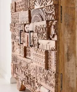 Kare Design Shanti Surprise Puzzle Nature Senkki 2 Ovea -Huonekalu kauppa komoda shanti surprise puzzle mango 90x90 cm drewniana 9