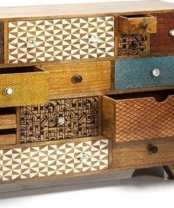 Kare Design Soleil Lipasto 14 Laatikkoa -Huonekalu kauppa komoda soleil 115x80 cm kolorowa 3