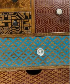 Kare Design Soleil Lipasto 14 Laatikkoa -Huonekalu kauppa komoda soleil 115x80 cm kolorowa 8