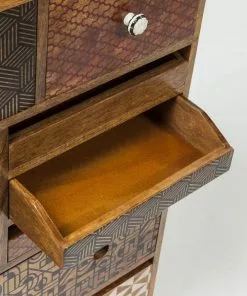 Kare Design Soleil Lipasto 10 Laatikkoa -Huonekalu kauppa komoda soleil 70x90 cm kolorowa 3