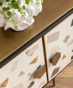 Kare Design Terrazzo Senkki 183x77cm -Huonekalu kauppa komoda terrazzo 183x77 cm kolorowa 13