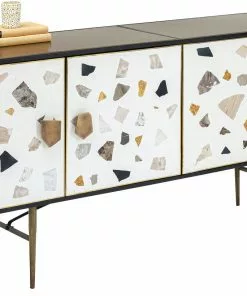 Kare Design Terrazzo Senkki 183x77cm -Huonekalu kauppa komoda terrazzo 183x77 cm kolorowa 8