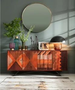 Kare Design Tomahawk Senkki -Huonekalu kauppa komoda tomahawk 177x75 cm kolorowa 10