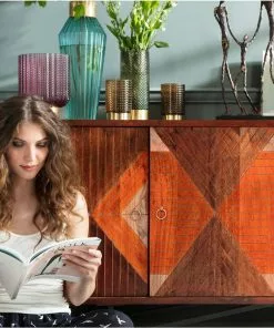 Kare Design Tomahawk Senkki -Huonekalu kauppa komoda tomahawk 177x75 cm kolorowa 13