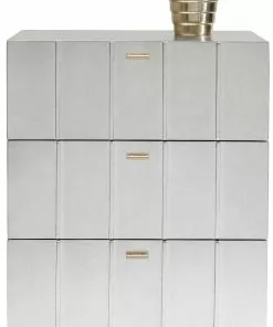 Kare Design Venice Line Lipasto 60cm -Huonekalu kauppa komoda venice line 60x90 cm srebrna 6