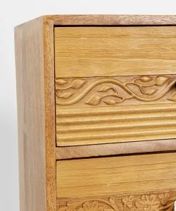 Kare Design James Lipasto - Mango Massiivipuuta 100x80cm -Huonekalu kauppa komoda z 5 szufladami drewno mango 45x118 cm 9