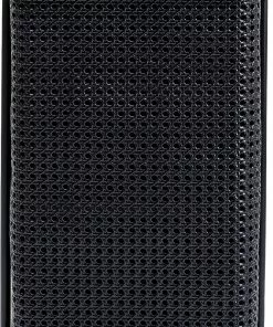 Kare Design Fence Lipasto 80x80cm -Huonekalu kauppa komoda z szufladami fence 80x80 cm czarna blat szklany 4