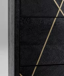 Kare Design Gold Vein Lipasto 4 Laatikkoa 40x88cm -Huonekalu kauppa komoda z szufladami gold vein 40x88 cm mango ciemnobrazowa 8