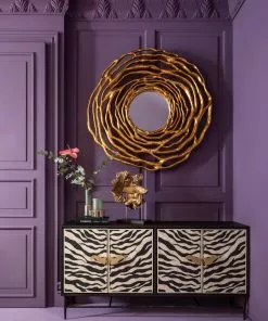 Kare Design Zebra Senkki 160x80cm -Huonekalu kauppa komoda zebra 160x80 cm czarno kremowa 13 scaled