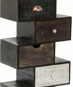 Kare Design Zick Zack Finca Lipasto 6 Laatikkoa -Huonekalu kauppa komoda zick zack finca 50x115 cm kolorowa 5