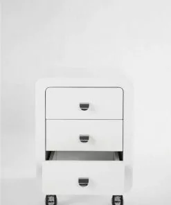 Kare Design Club Lipasto 3 Laatikkoa, Valkoinen -Huonekalu kauppa kontenerek white club 40x54 cm bialy 4