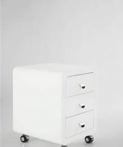 Kare Design Club Lipasto 3 Laatikkoa, Valkoinen -Huonekalu kauppa kontenerek white club 40x54 cm bialy 5