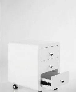 Kare Design Club Lipasto 3 Laatikkoa, Valkoinen -Huonekalu kauppa kontenerek white club 40x54 cm bialy 6