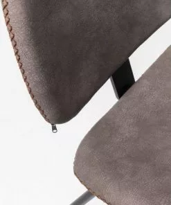 Kare Design Barber Tuoli Ruskea -Huonekalu kauppa krzeslo barber 45x80 cm brazowe ekoskora 6