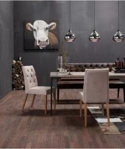 Kare Design Casual Buttons Vintage Tuoli -Huonekalu kauppa krzeslo casual buttons 45x90 cm brazowe 8