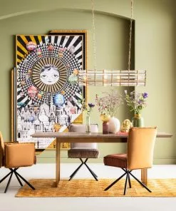 Kare Design Chelsea Tuoli, Ruskea -Huonekalu kauppa krzeslo chelsea 50x91 cm brazowe 11