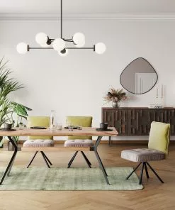 Kare Design Chelsea Tuoli, Vihreä -Huonekalu kauppa krzeslo chelsea 50x91 cm szaro zielone 11