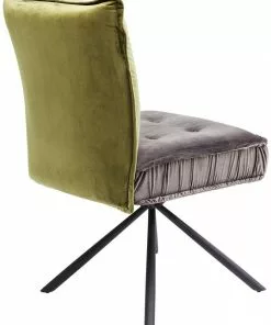 Kare Design Chelsea Tuoli, Vihreä -Huonekalu kauppa krzeslo chelsea 50x91 cm szaro zielone 4