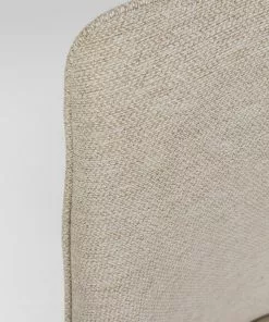 Kare Design Modino Tuoli Käsinojilla, Kermanvärinen -Huonekalu kauppa krzeslo do salonu z podlokietnikami bezowe nogi czarne 9