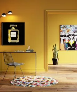 Kare Design Grid Tuoli, Musta -Huonekalu kauppa krzeslo grid 48x86 cm czarne 15