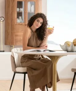 Kare Design Hojas Tuoli, Beige -Huonekalu kauppa krzeslo hojas 52x80 cm bezowe 14