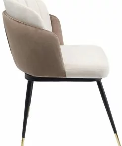 Kare Design Hojas Tuoli, Beige -Huonekalu kauppa krzeslo hojas 52x80 cm bezowe 3