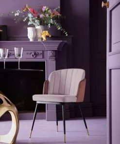 Kare Design Hojas Rose Tuoli -Huonekalu kauppa krzeslo hojas 52x80 cm rozowe 11 scaled