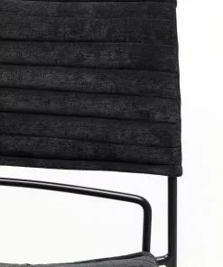Kare Design Hugo Tuoli Musta/musta -Huonekalu kauppa krzeslo hugo 48 x 76 cm czarne 6