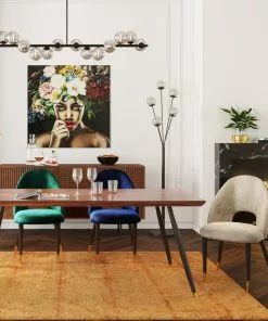 Kare Design Iris Velvet Tuoli, Beige