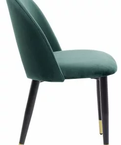 Kare Design Iris Velvet Tuoli, Vihreä -Huonekalu kauppa krzeslo iris velvet 49x84 cm zielone 3