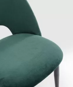 Kare Design Iris Velvet Tuoli, Vihreä -Huonekalu kauppa krzeslo iris velvet 49x84 cm zielone 7