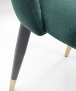 Kare Design Iris Velvet Tuoli, Vihreä -Huonekalu kauppa krzeslo iris velvet 49x84 cm zielone 9