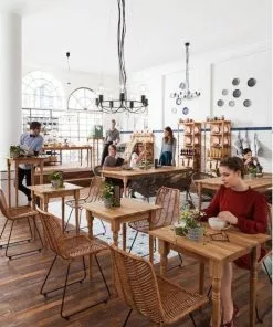 Kare Design Ko Lanta Nature Tuoli -Huonekalu kauppa krzeslo ko lanta 44x87 cm brazowe 12