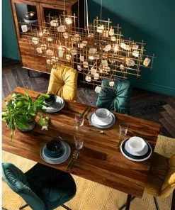 Kare Design Mila Tuoli Keltainen -Huonekalu kauppa krzeslo mila 51x88 cm zolte 12