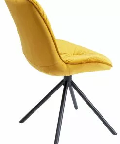 Kare Design Mila Tuoli Keltainen -Huonekalu kauppa krzeslo mila 51x88 cm zolte 4