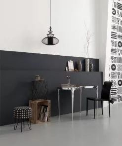 Kare Design Milano Tuoli, Musta -Huonekalu kauppa krzeslo milano 47x91 cm czarne 5