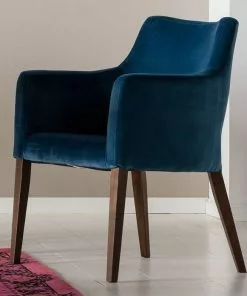 Kare Design Mode Velvet Tuoli Käsinojilla, Petrooli -Huonekalu kauppa krzeslo mode velvet 58x87 cm niebieskozielone 8