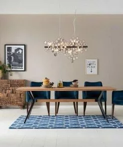 Kare Design Mode Velvet Tuoli Käsinojilla, Petrooli -Huonekalu kauppa krzeslo mode velvet 58x87 cm niebieskozielone 9