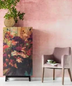 Kare Design Mode Velvet Tuoli Käsinojilla, Mauve