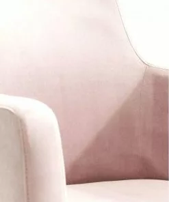 Kare Design Mode Velvet Tuoli Käsinojilla, Mauve -Huonekalu kauppa krzeslo mode velvet 58x87 cm rozowe 5