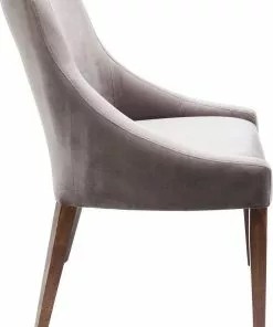 Kare Design Mode Velvet Tuoli, Harmaa -Huonekalu kauppa krzeslo mode velvet 60x87 cm szare 3
